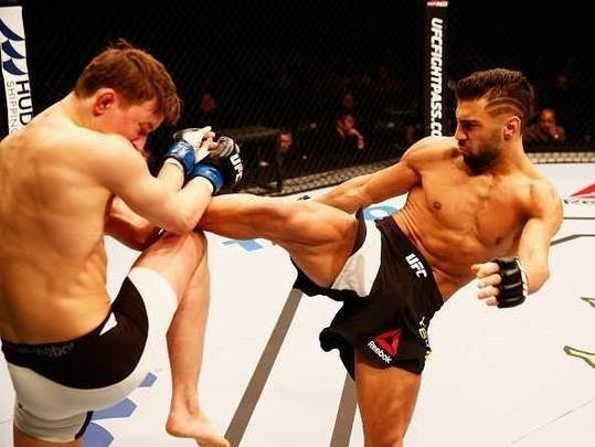 David Teymur venceu Martin Svensson por nocaute t�cnico a 1min26seg do segundo round