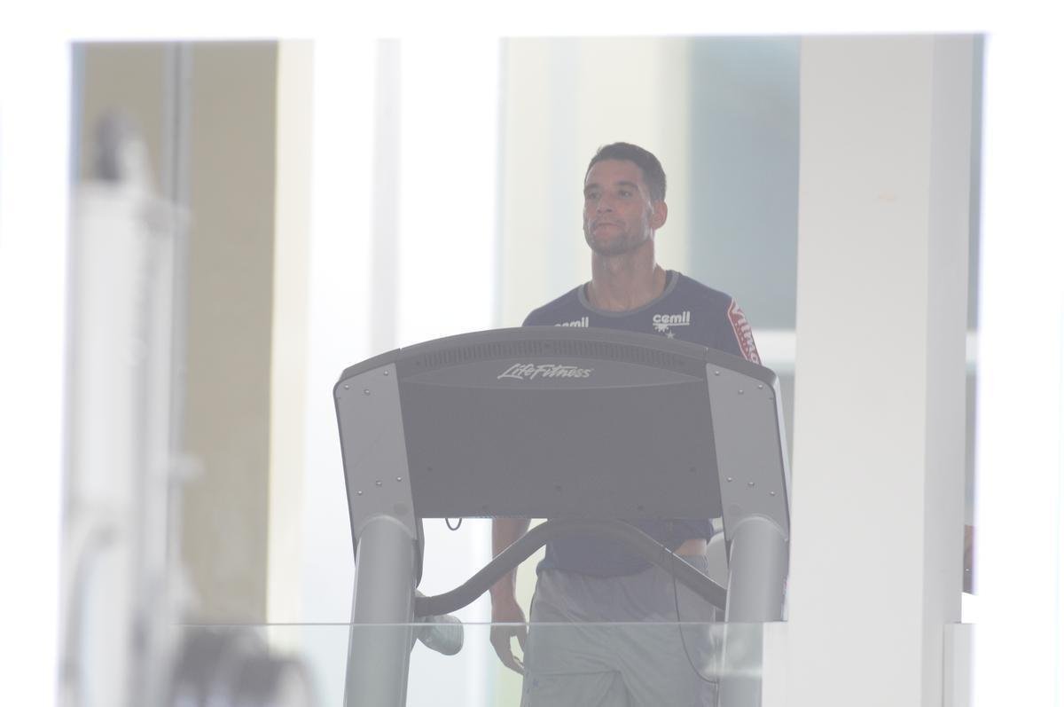 Imagens do jogo-treino entre Cruzeiro e guia, na Toca da Raposa II