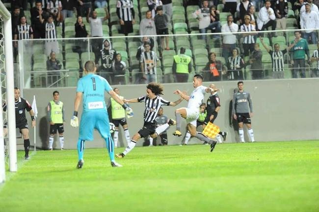 Atl�tico e Santos se enfrentaram, no Independ�ncia, pela 13� rodada do Campeonato Brasileiro