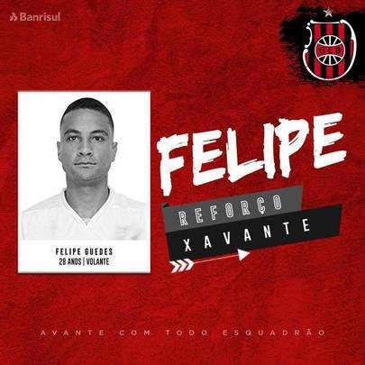 Brasil de Pelotas anunciou Felipe