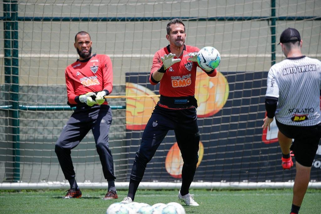 Fotos do treino: Atlético se prepara para enfrentar o Corinthians