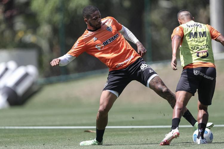 Fotos do treino do Atlético nesta segunda-feira, 13 de setembro de 2021