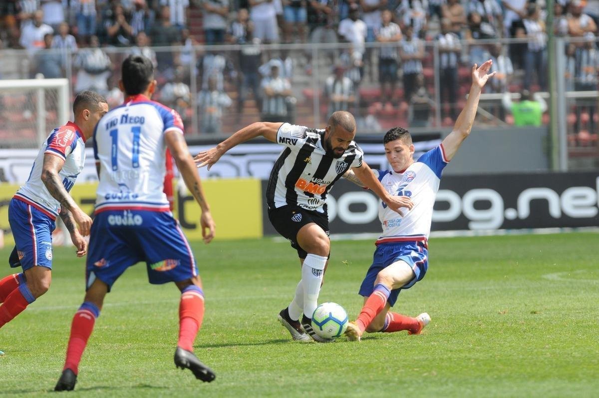 Atltico e Bahia se enfrentaram em jogo da 16 rodada do Campeonato Brasileiro
