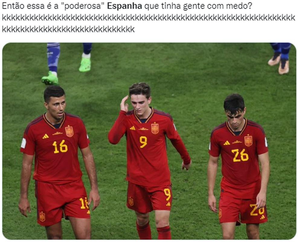 Memes da eliminao da Espanha nas oitavas de final da Copa do Mundo