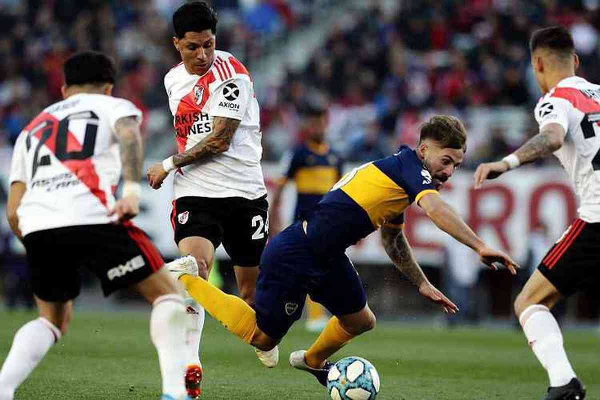 1 lugar: Boca Juniors-ARG x River Plate-ARG