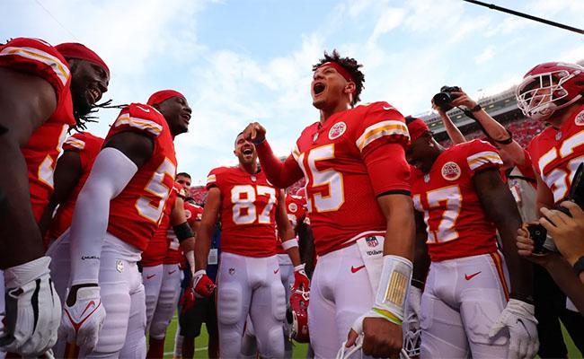 Kansas City Chiefs, de Patrick Mahomes, est nas dicas deste domingo
