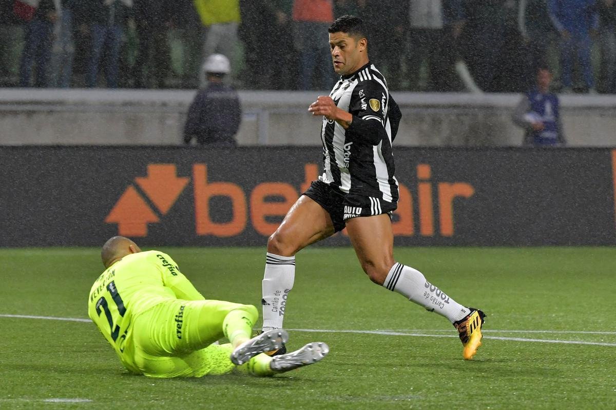 Fotos do jogo entre Palmeiras e Atltico, no Allianz Parque, em So Paulo, pelas quartas de final da Copa Libertadores de 2022