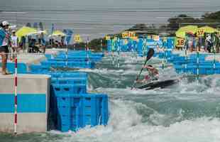 Circuito de Canoagem Slalom fica no Parque Radical, em Deodoro, tem percurso com 280 metros de corredeiras