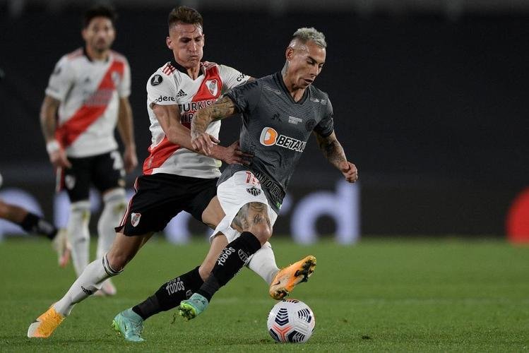 River Plate x Atltico: fotos do duelo de ida das quartas de final da Copa Libertadores, no Monumental de Nez, em Buenos Aires