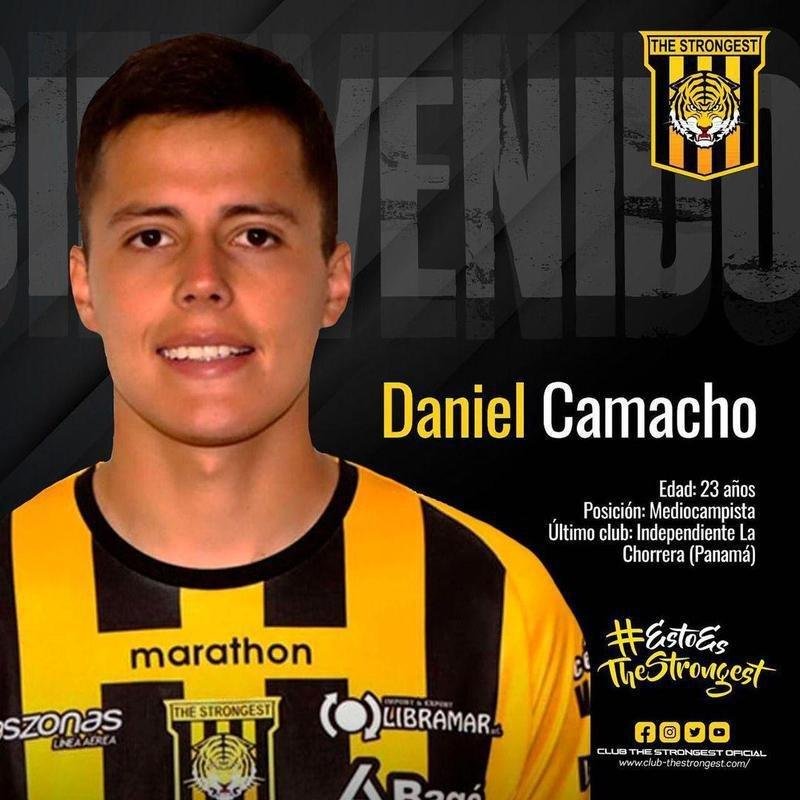 Daniel Camacho, meia (The Strongest-BOL)