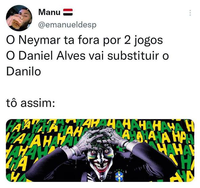 Com a lesão de Danilo, Daniel Alves é cotado para ser titular da lateral direita