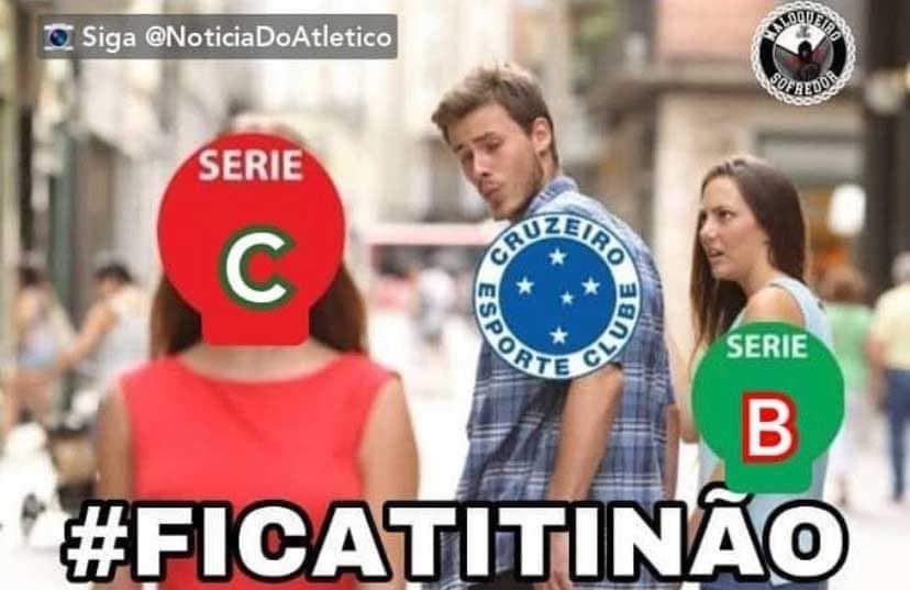 Veja memes da derrota do Cruzeiro para o Confiança