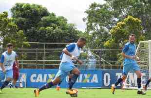 Fotos da reapresentao do Cruzeiro nesta segunda-feira (Matheus Adler/EM D.A Press)
