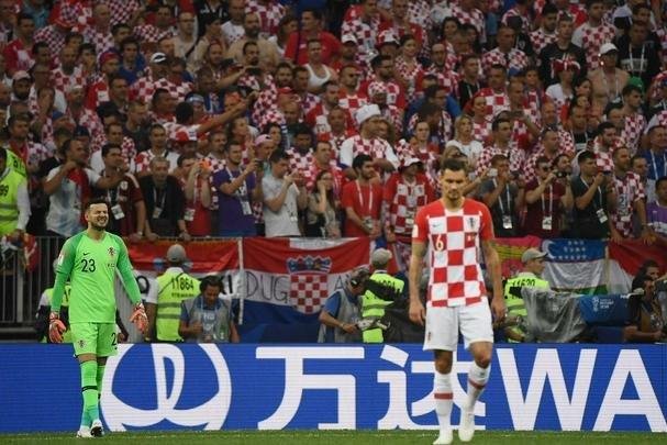 Fotos da final da Copa do Mundo, entre Frana e Crocia, em Moscou 