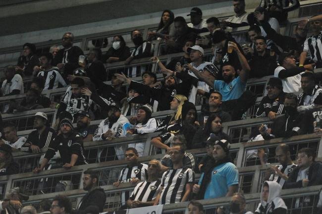 Fotos da torcida do Botafogo na partida contra o Amrica, no Independncia, pela stima rodada do Campeonato Brasileiro