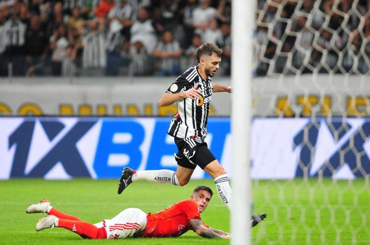 Fotos do jogo entre Atltico-MG e Internacional
