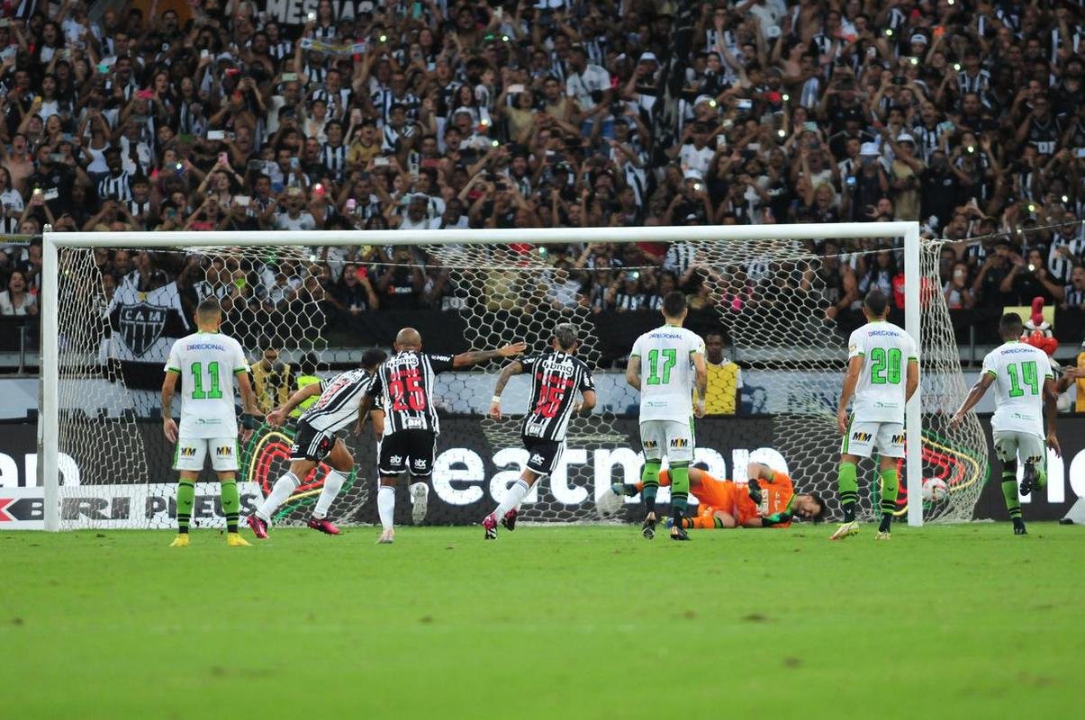 Fotos da final do Campeonato Mineiro entre Atltico e Amrica, no Mineiro