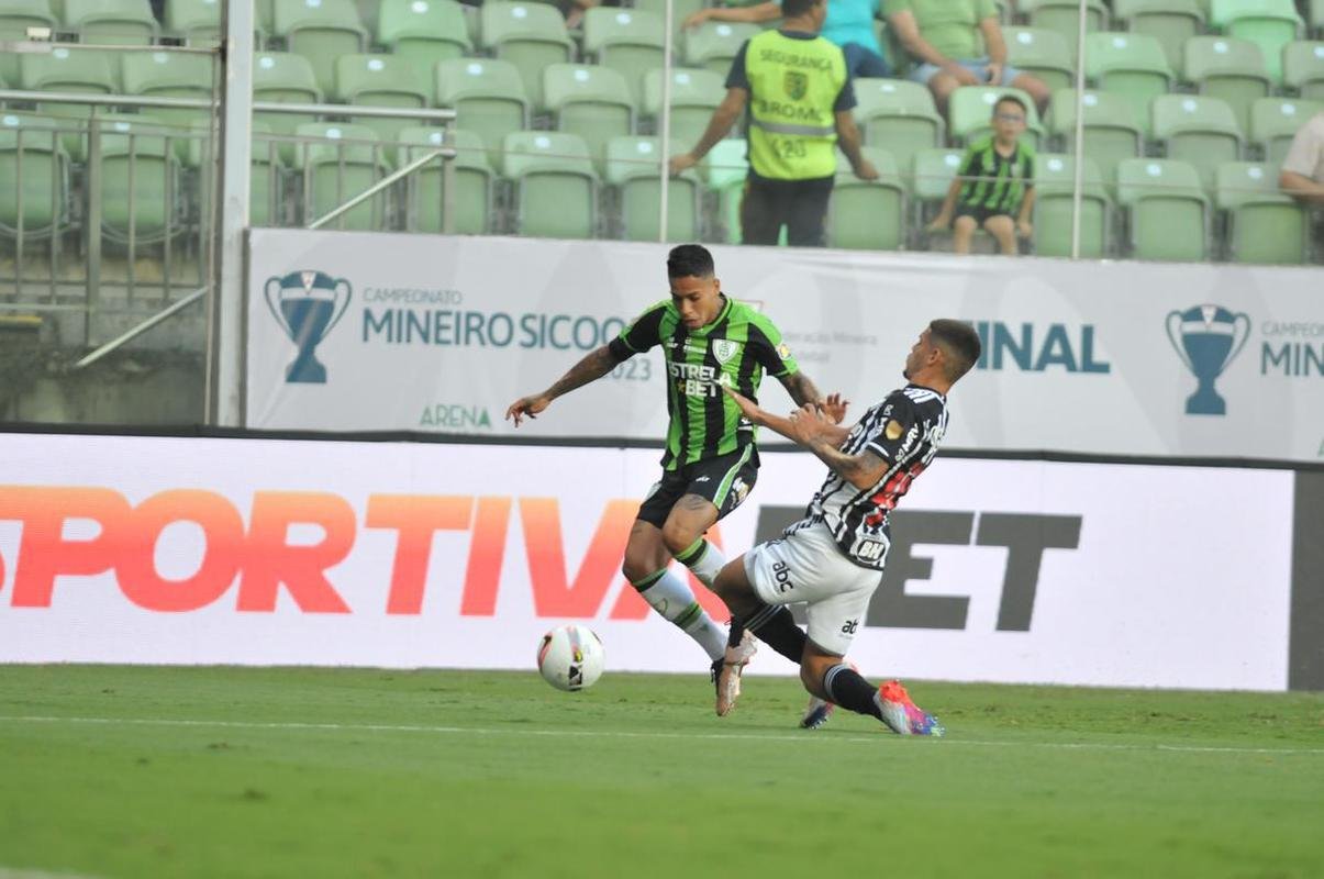 Amrica x Atltico: fotos do jogo de ida da final do Campeonato Mineiro, neste sbado (1/4), no Independncia