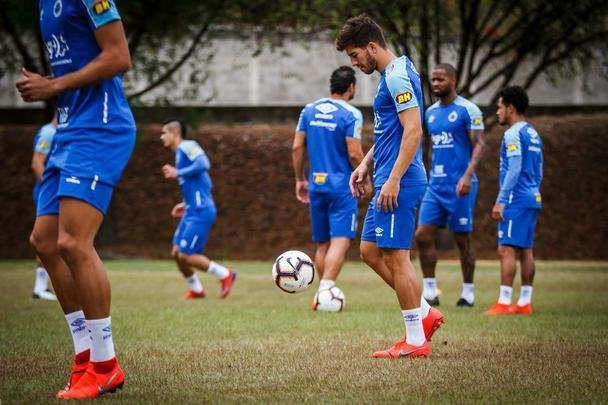 Cruzeiro fez última atividade antes de jogo contra o Deportivo Lara, pelo Grupo B Libertadores
