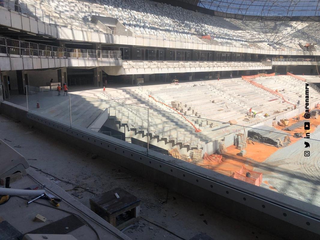 Fotos da Arena MRV deste ms de agosto de 2022