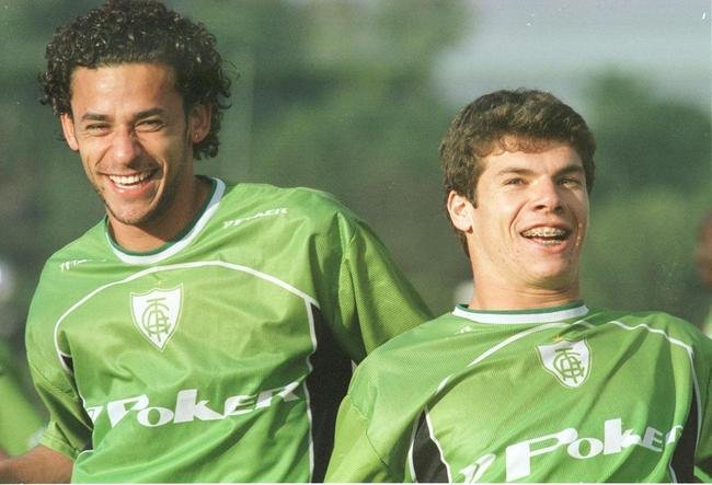 Revelados no Amrica, Fred e Wagner atuaram juntos por Cruzeiro e Fluminense