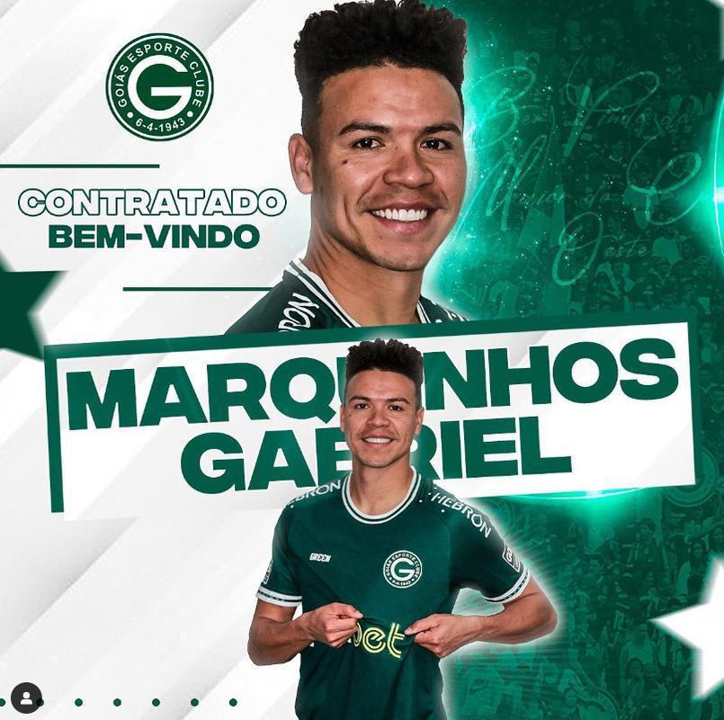 Gois contratou o meia Marquinhos Gabriel