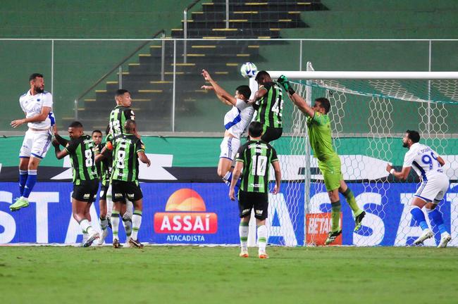 Fotos do clssico entre Amrica-MG e Cruzeiro