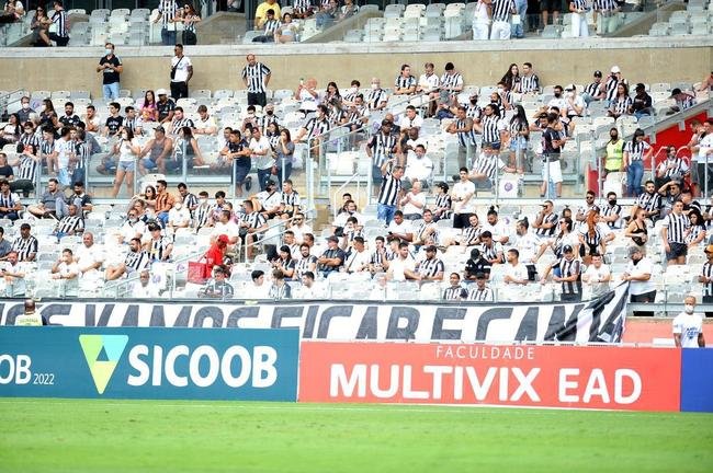 Fotos do jogo entre Atltico e Patrocinense, pelo Campeonato Mineiro