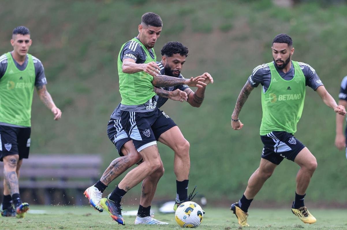 Atltico inicia preparao para enfrentar o Cuiab
