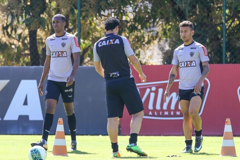 Fotos do treino do Galo antes de jogo pela Primeira Liga