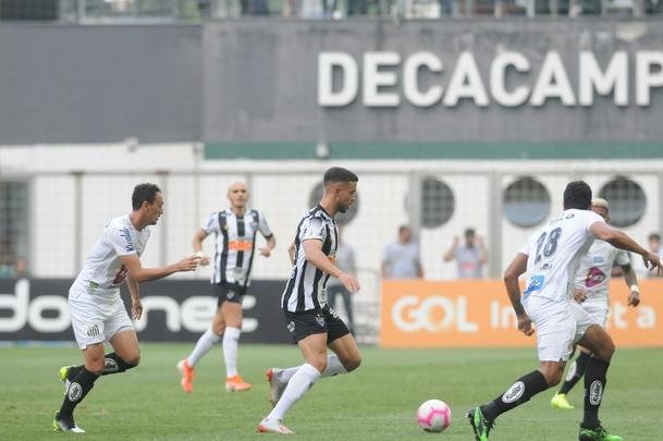 Atltico bateu o Santos na estreia de Vagner Mancini em Belo Horizonte