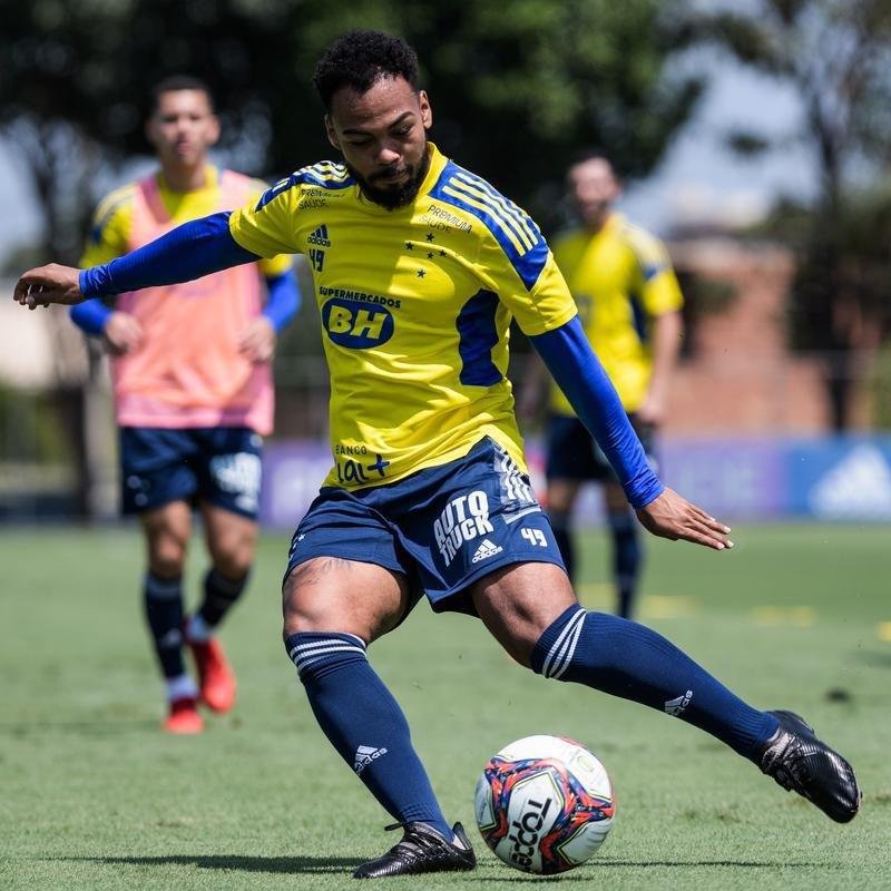 Treino acometeu em clima de descontrao no fechamento da preparao para o jogo deste domingo  