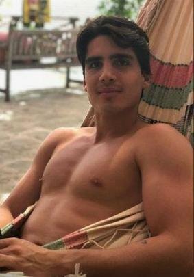 Gustavo Blanco aproveita as férias na Ilha dos Frades, em Ponta de Nossa Senhora de Guadalupe, na Bahia