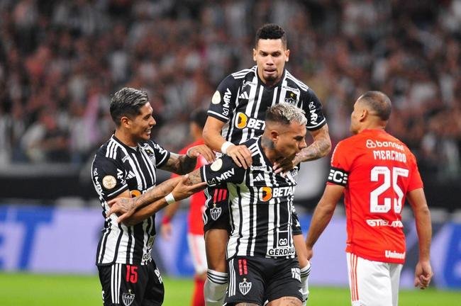 Fotos do jogo entre Atltico-MG e Internacional