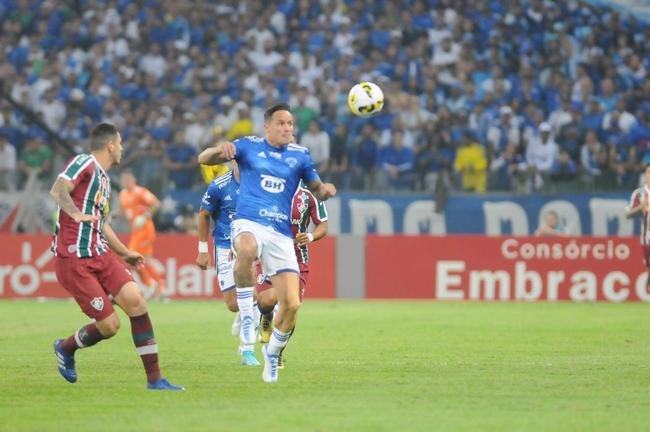 Fotos do jogo de volta das oitavas de final da Copa do Brasil, no Mineiro, entre Cruzeiro e Fluminense (Juarez Rodrigues/EM/DAPress)