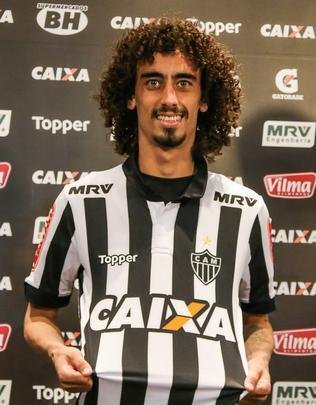 Imagens da apresentação de Valdívia no Atlético