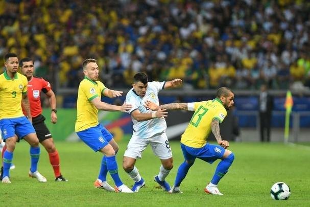 Equipes se enfrentaram pela semifinal da Copa Amrica, em Belo Horizonte