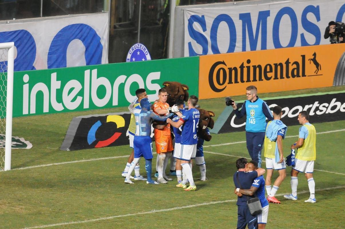Fotos do jogo entre Cruzeiro e Remo pela Copa do Brasil