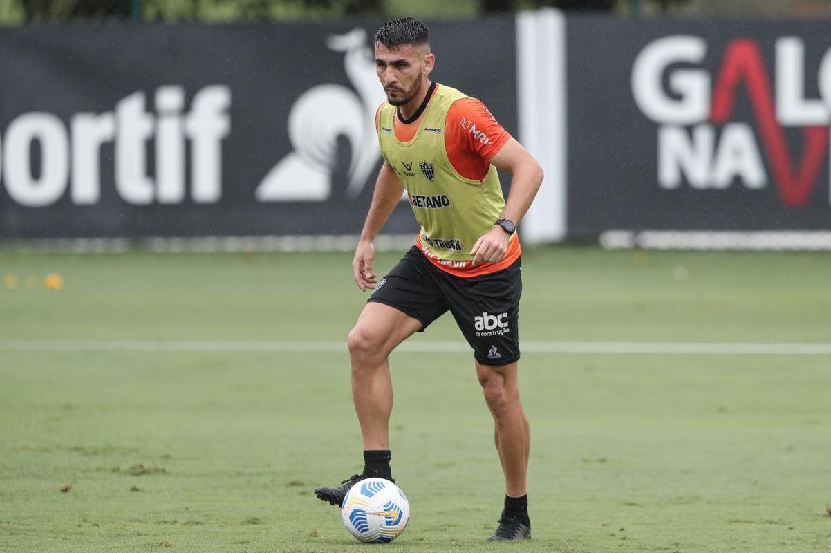 Fotos do treino do Atltico neste domingo na Cidade do Galo (21/11)