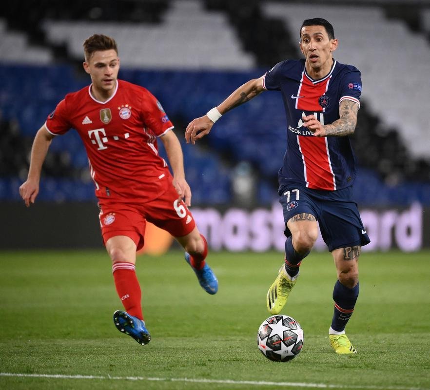 Fotos do duelo entre PSG e Bayern de Munique, em Paris, pela volta das quartas de final da Liga dos Campees da Europa.