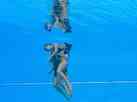 Nadadora salva em piscina aps desmaiar  liberada para seguir no Mundial