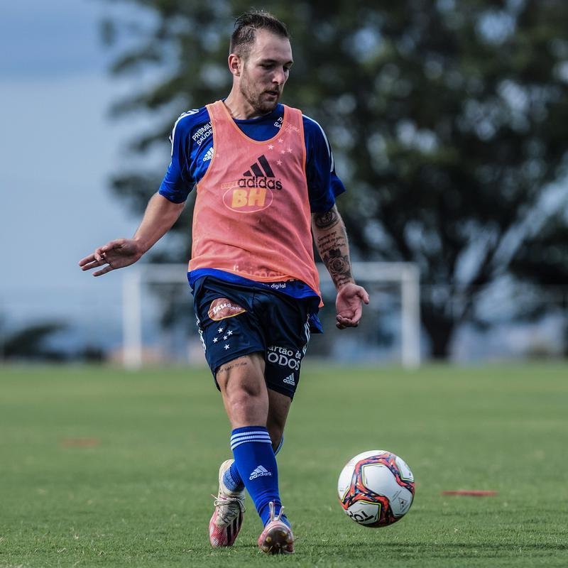 Imagens do treino do Cruzeiro na tarde desta quarta-feira (17/2), na Toca da Raposa II