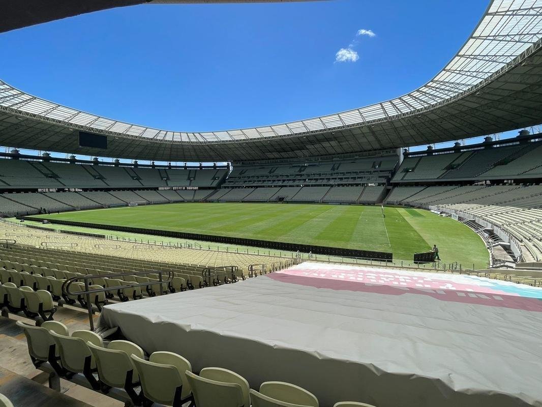 Fotos do Castelo, palco da semifinal da Copa do Brasil entre Fortaleza e Atltico