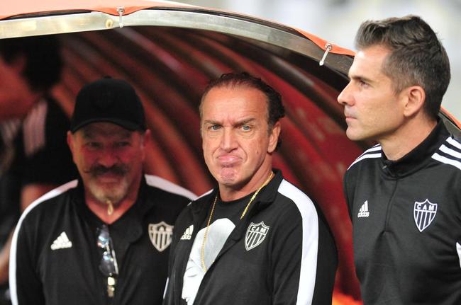 Fotos do jogo de ida das quartas de final da Copa Libertadores, entre Atltico e Palmeiras, no Mineiro