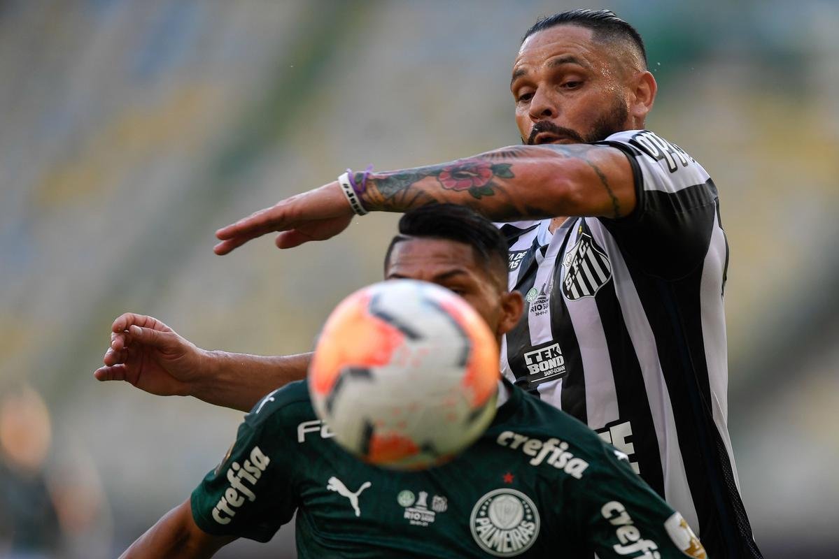 Fotos da deciso da Copa Libertadores 2020 entre Palmeiras e Santos, no Maracan, no Rio de Janeiro (AFP / Mauro Pimentel / Ricardo Moraes / Silvia Izquierdo)