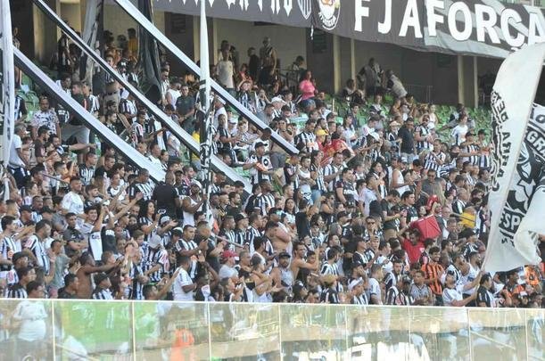 Torcida do Atltico na deciso do Campeonato Mineiro, no Independncia