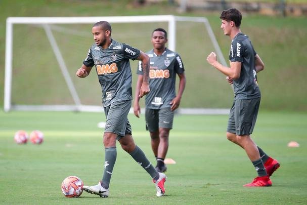 Fotos do treino do Atlético