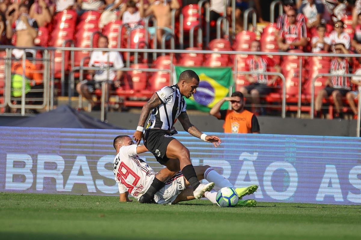 Atltico e So Paulo se enfrentaram no Morumbi, pela 28 rodada do Brasileiro