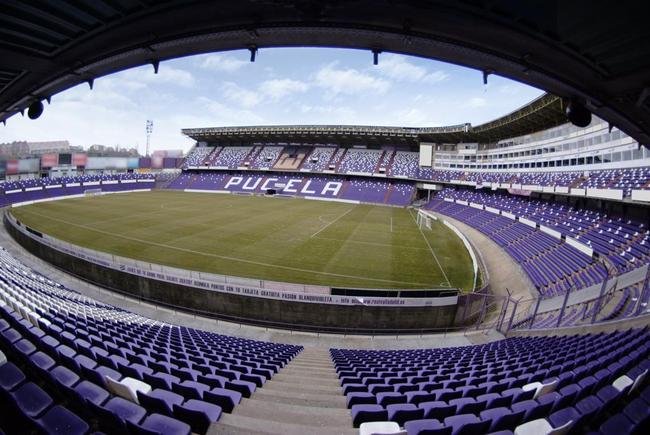 Estdio Jos Zorrilla, do Real Valladolid, comporta mais de 27 mil espectadores