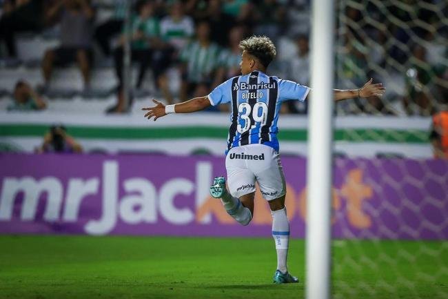 15� - Bitello (Gr�mio) - 3 gols